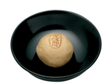 Manju, a steamed bean-jam bun