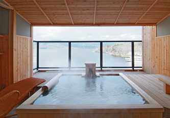 Gusetrooms with a Private Open-air Hot Spring Bath Attached
